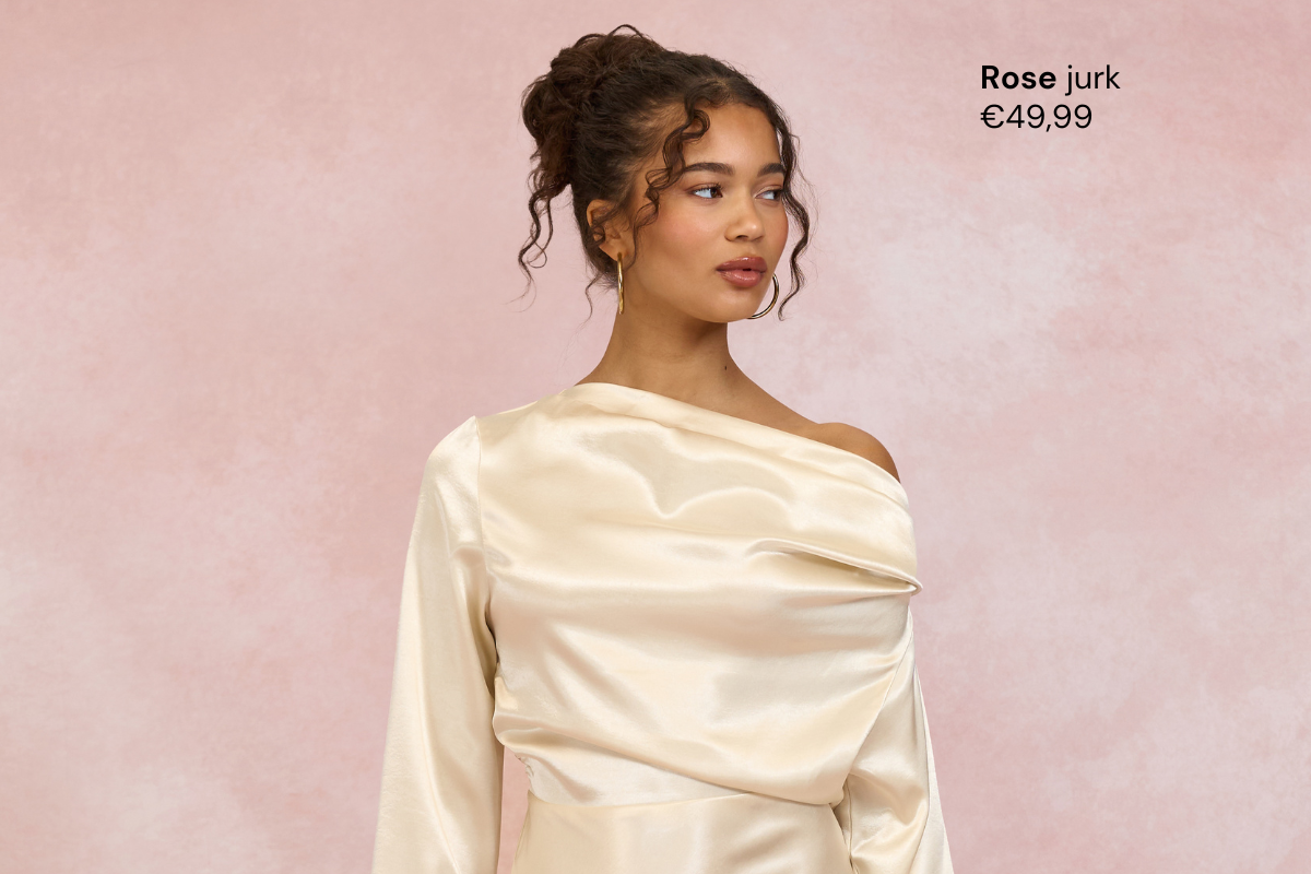 Rose jurk