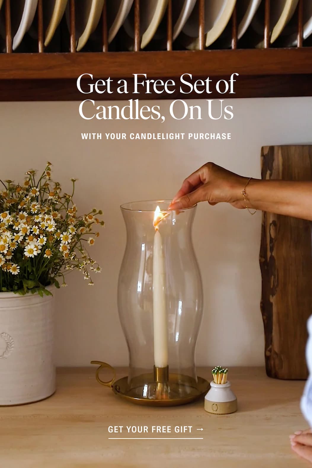 A Free Candle, On Us: Get Your Gift