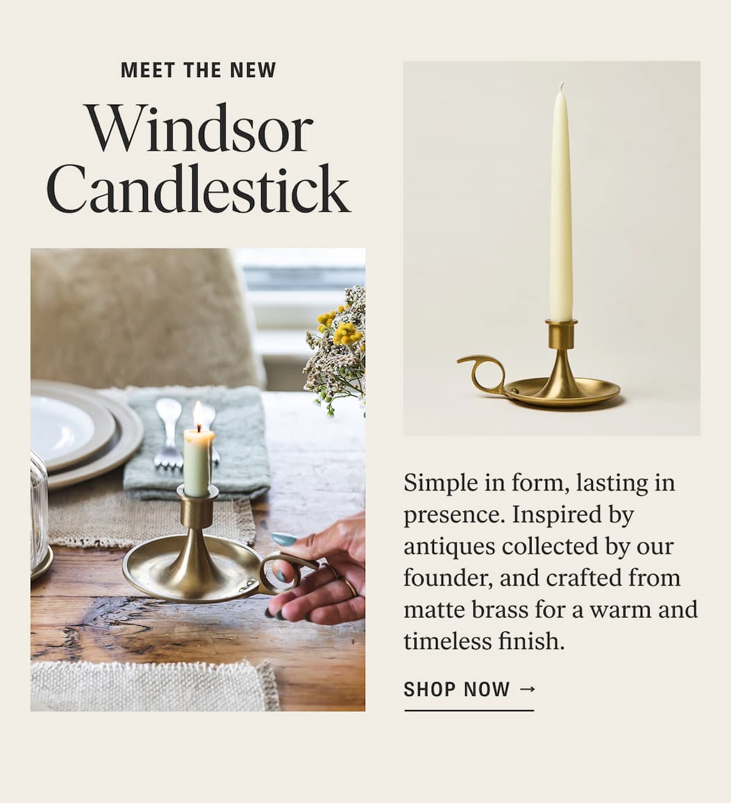 Meet the New Windsor Candlestick
