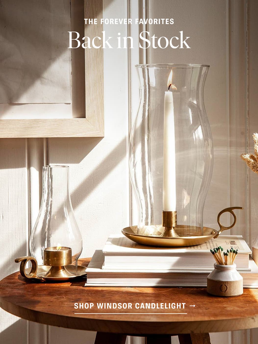 Back in Stock: Shop Windsor Candlelight