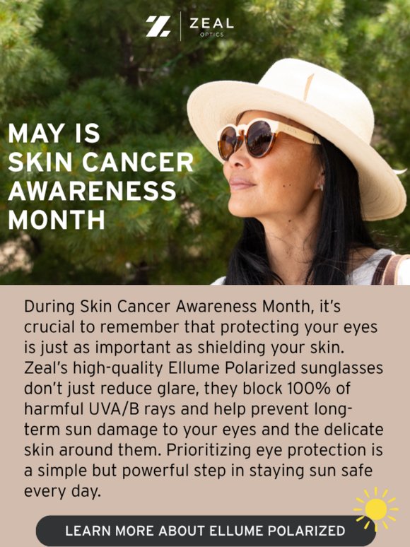 May is Skin Cancer Awareness Month ☀️