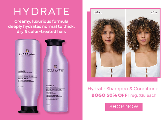 SHOP BUY ONE, GET ONE 50% OFF ALL PUREOLOGY