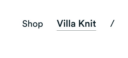 Villa Knit