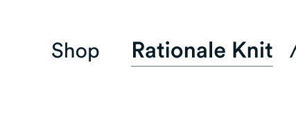 Rationale Knit