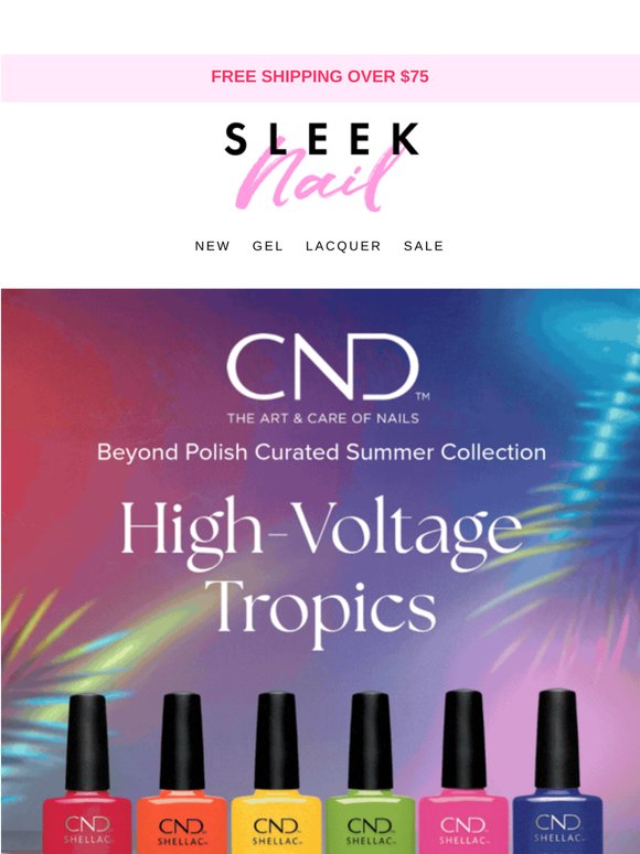 🌴 CND Summer Colors are here! ⚡
