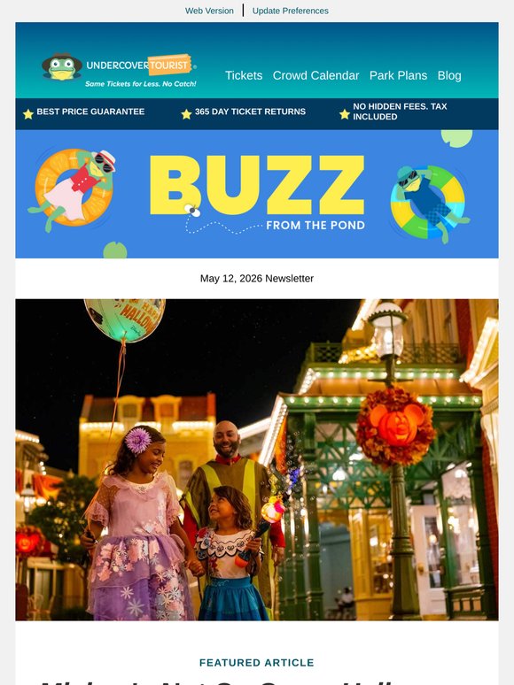 Snag Not-So-Spooky Savings on Disney World's Halloween Party 🎃