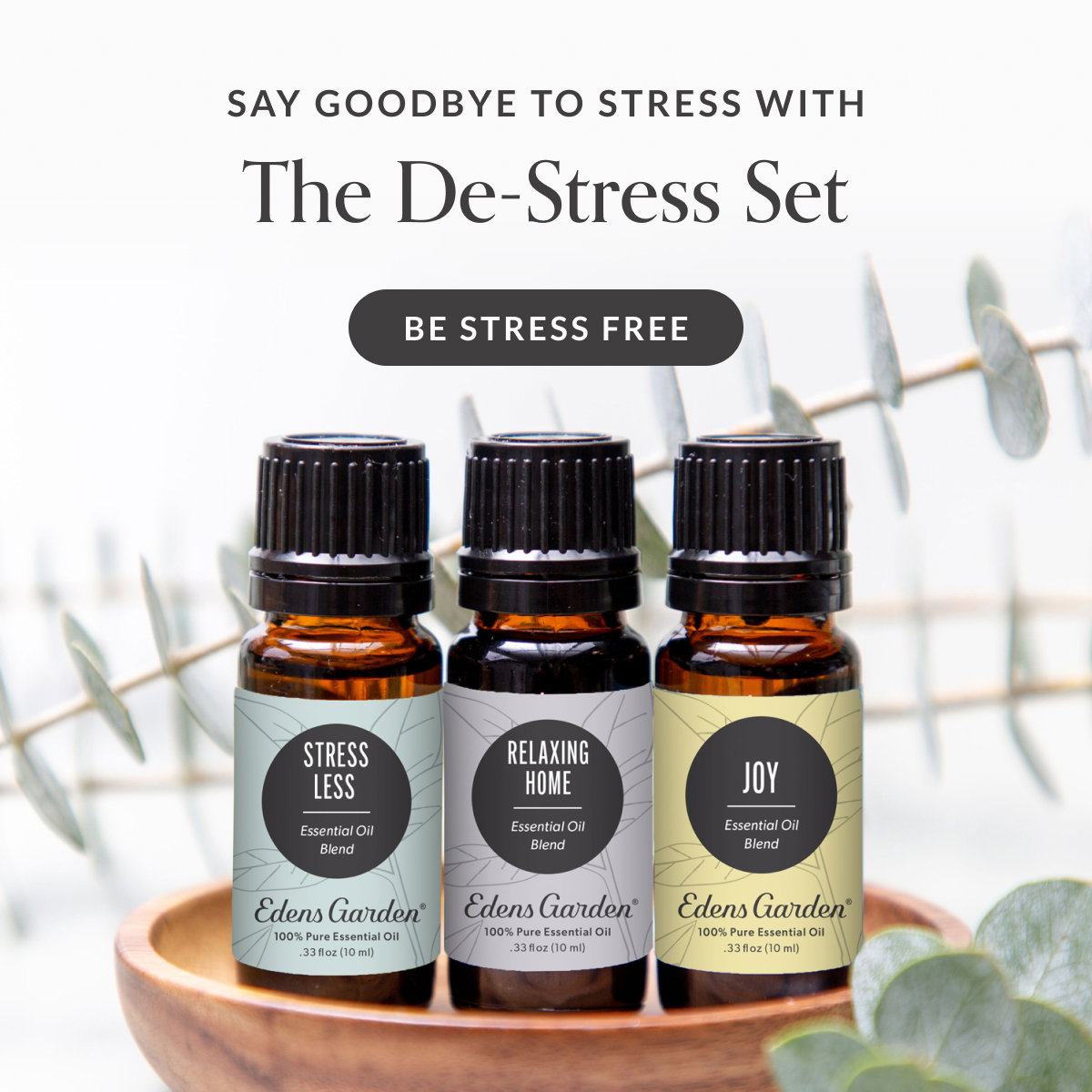SAY GOODBYE TO STRESS WITH  The De-Stress Set | BE STRESS FREE
