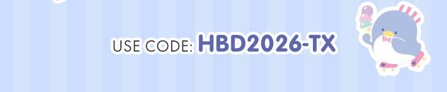 USE CODE: HBD2026-TX