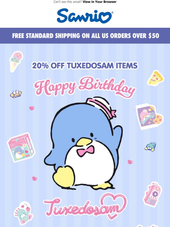 Sweet Treats for Tuxedosam's Birthday! 🎂💙