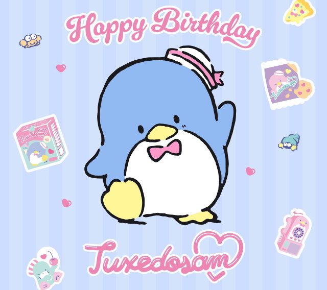Tuxedosam Character Artwork. | Happy Birthday Tuxedosam