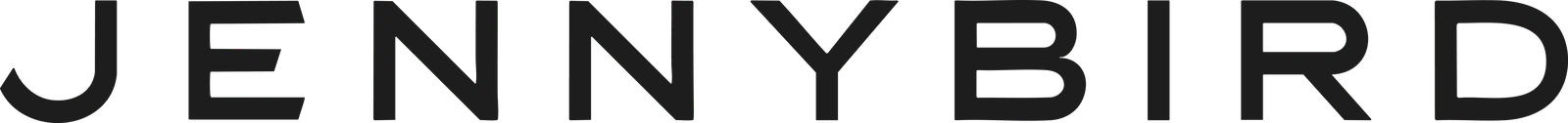 The logo for JENNY BIRD