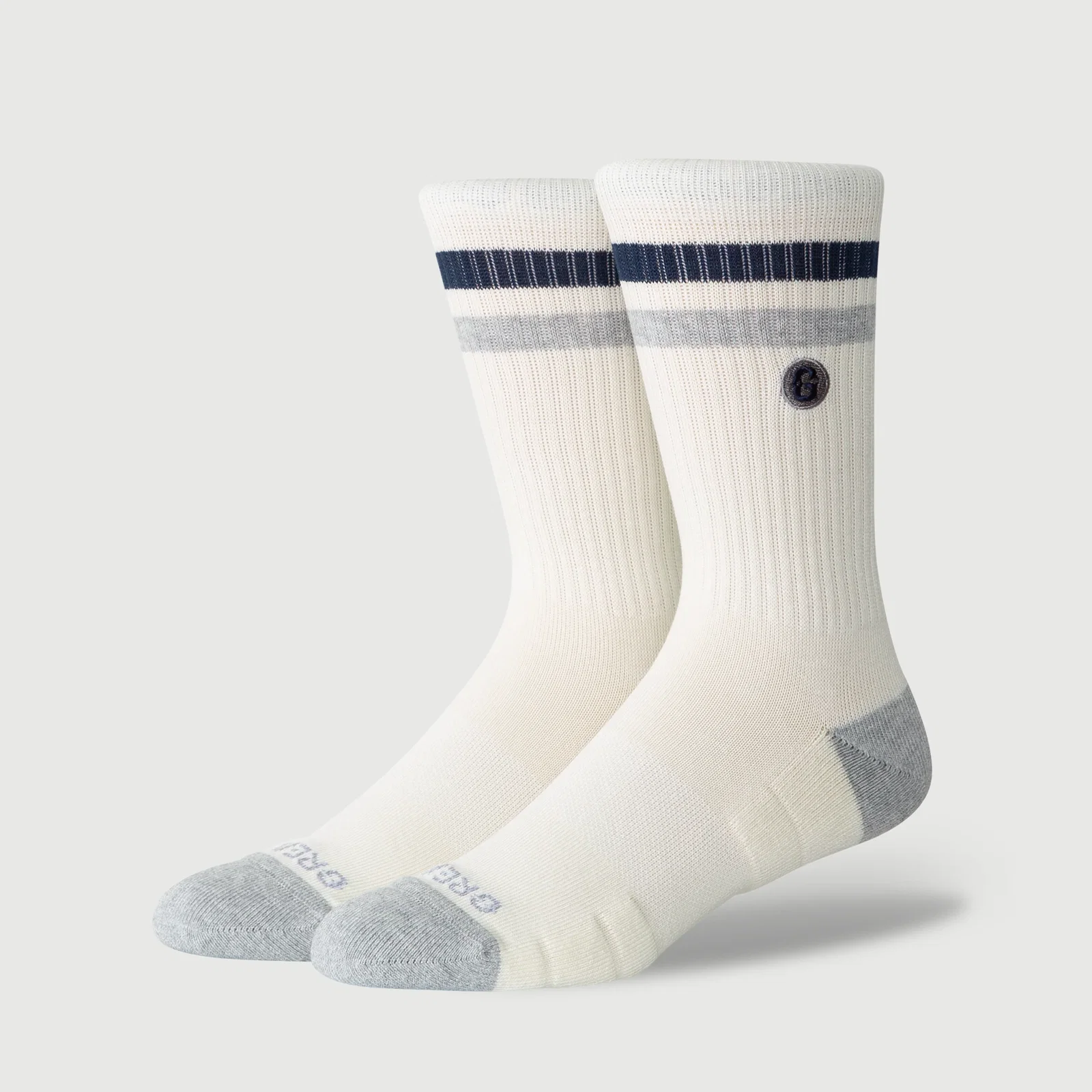 Image of The Varsity Crew Sock - Blanco