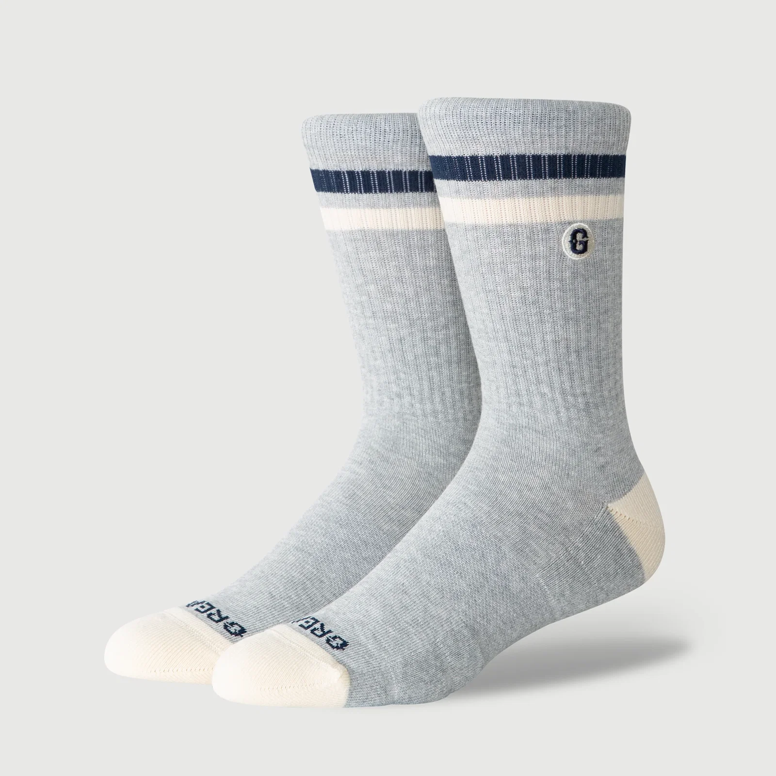 Image of The Varsity Crew Sock - Grey Heather