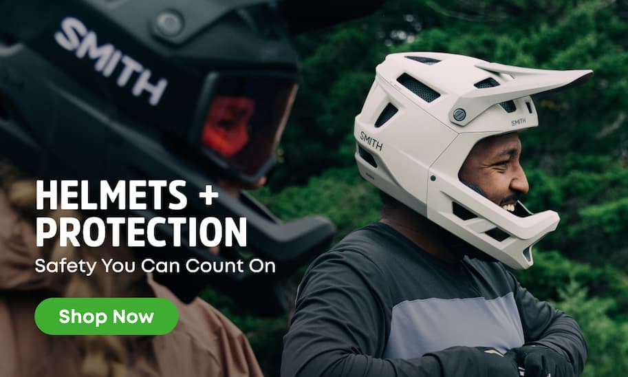 Helmets + Protection - Shop Now