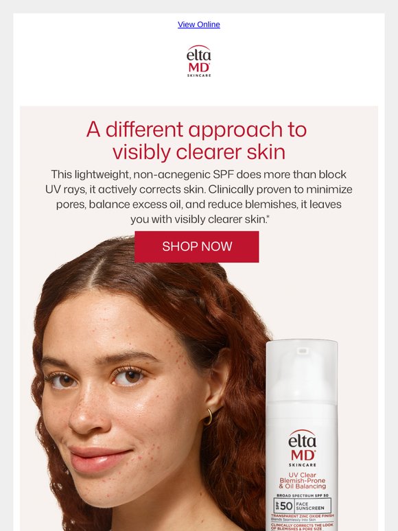 Visibly clearer skin starts here.