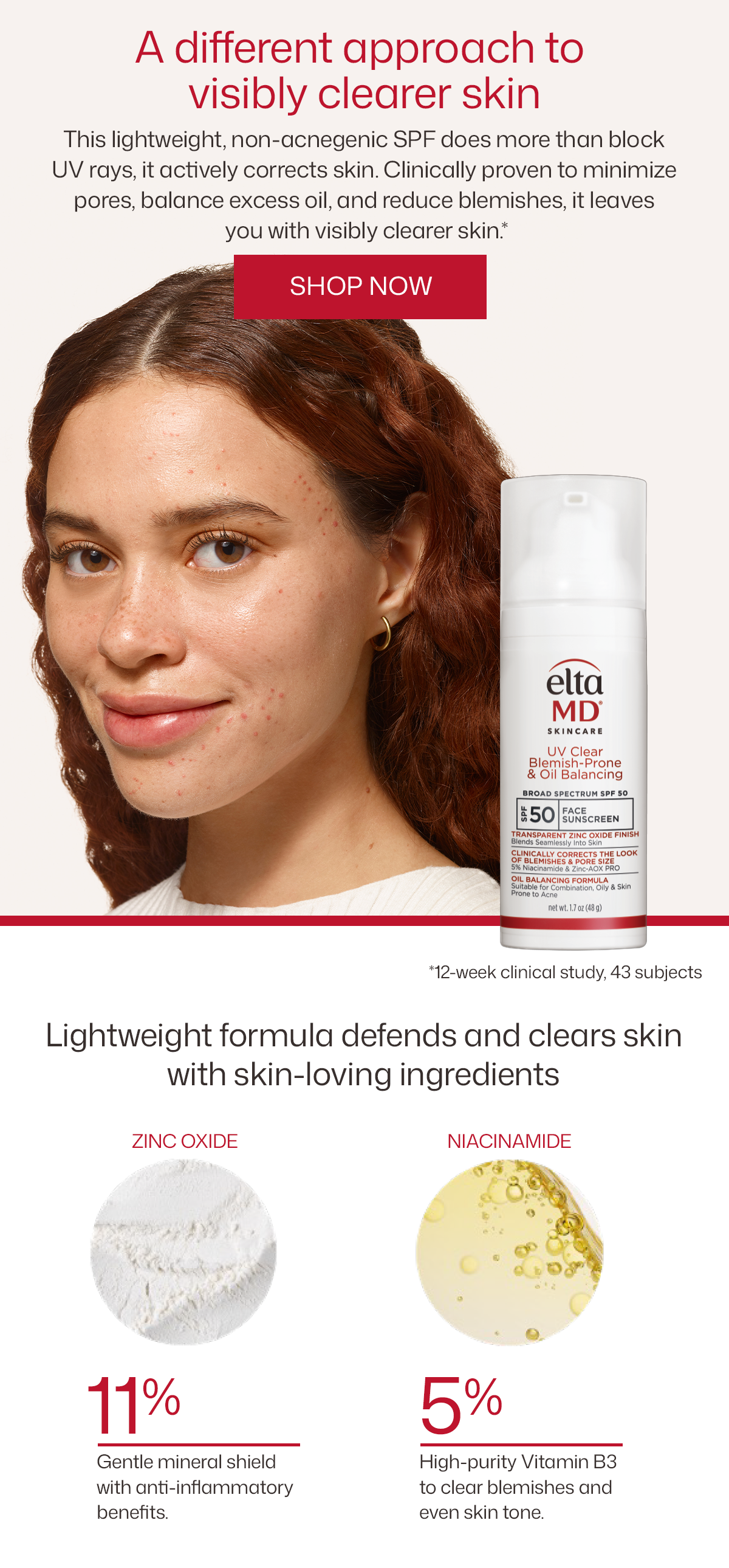 UV Clear Blemish-Prone & Oil Balancing SPF 50