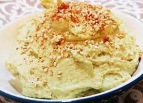 Hummus de edamame