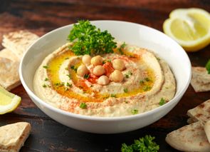 Hummus de garbanzos