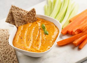 Hummus de zanahoria