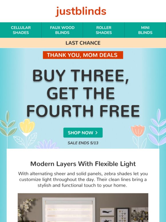 Buy 3, Get 1 Free: Celebrate 💐