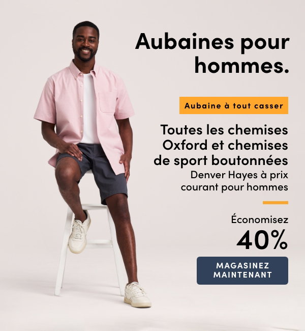 Aubaine à Tout Casser Toutes les chemises Oxford et chemises de sport boutonnées Denver Hayes à prix courant pour hommes économisez 40%