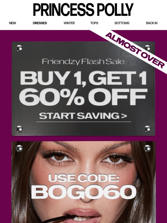 Buy 1, get 1 60% off while you can 🤍