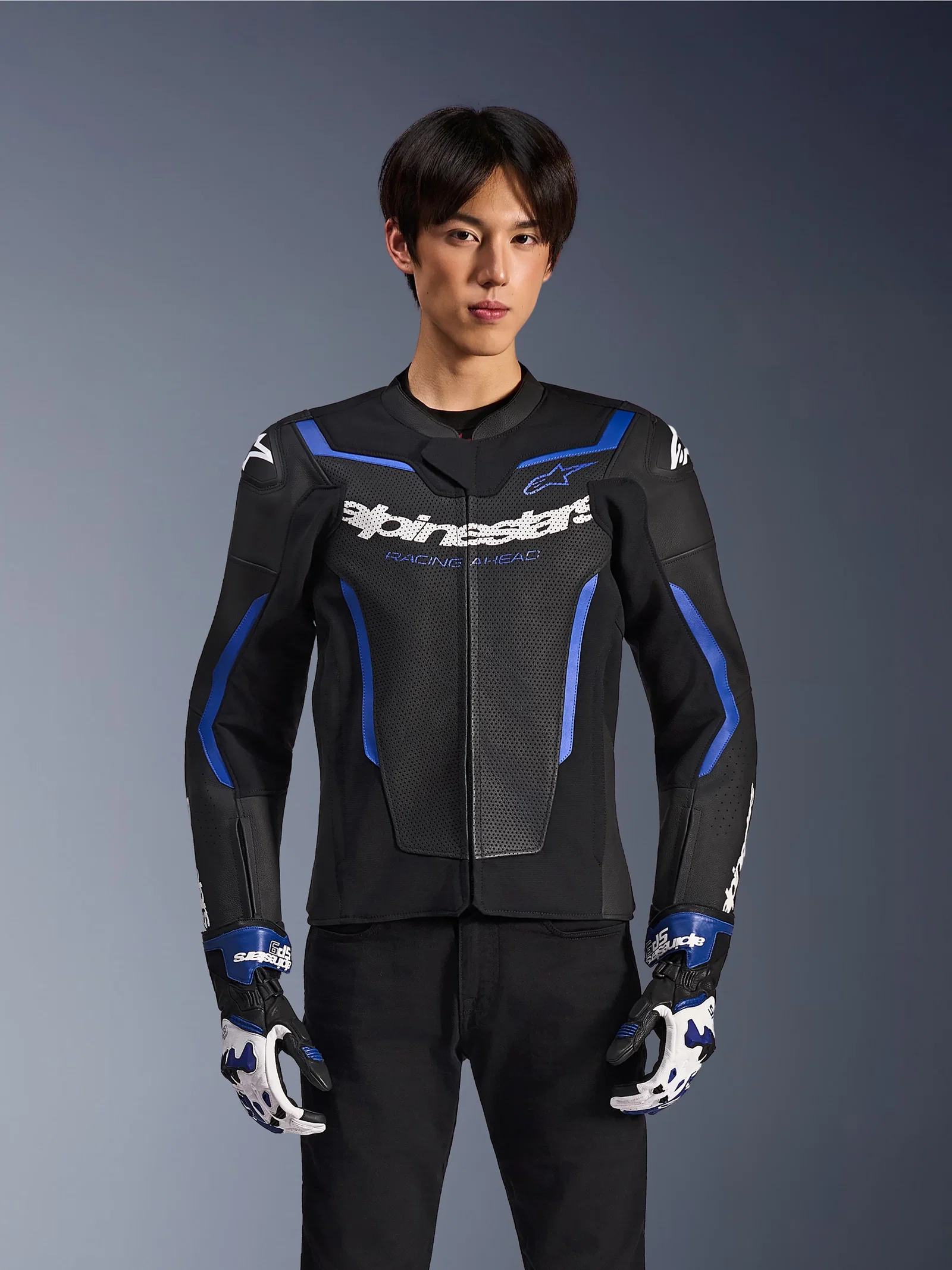 Image of GP Force V2 Airflow Lederjacke