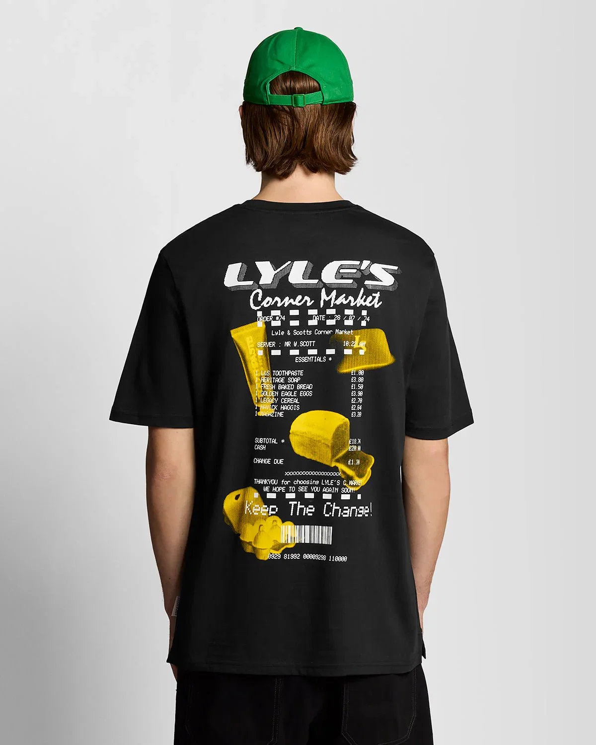 Image of Back Print Graphic T-Shirt
