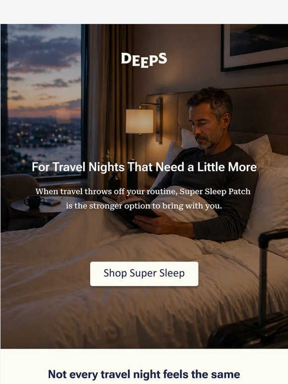 For travel nights that need a little more
