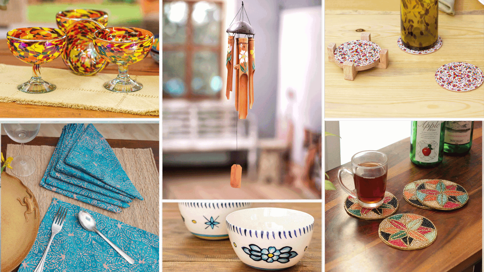 Collage of Al Fresco collection