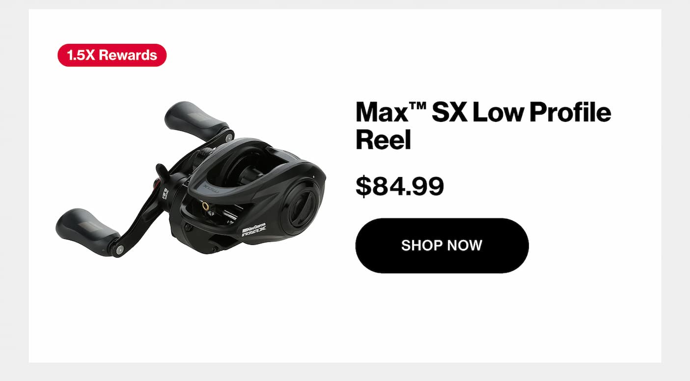 Max SX Low Profile Reel