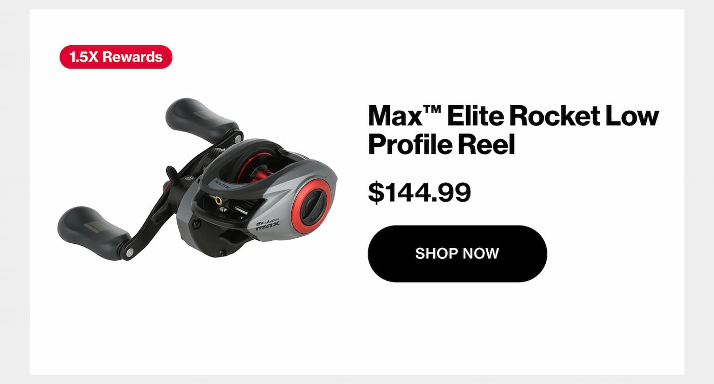 Max Elite Rocket Low Profile Reel