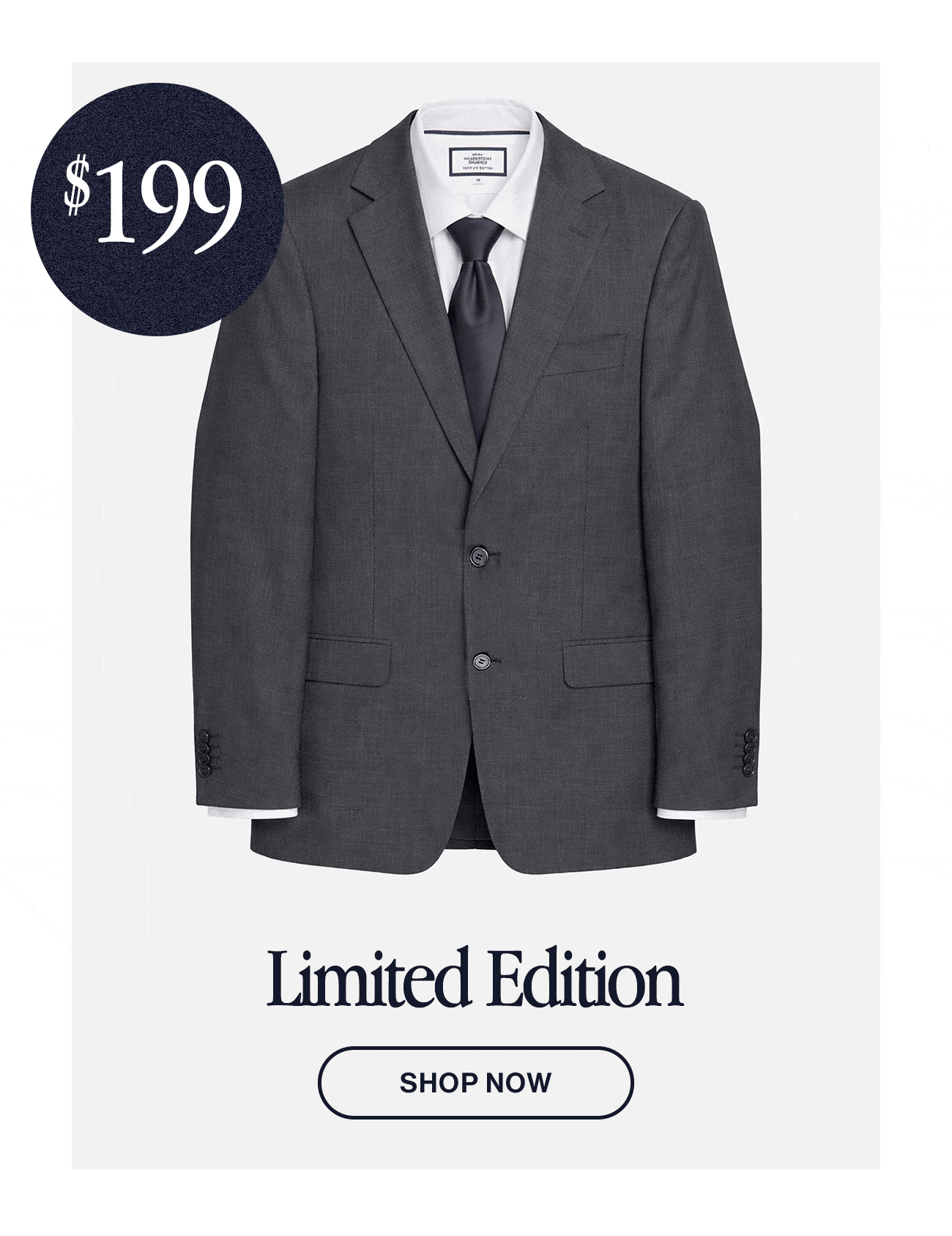 Wool Blend. Texture Fabric. Versatile Classic Fit. Limited Edition. $199. Shop now.