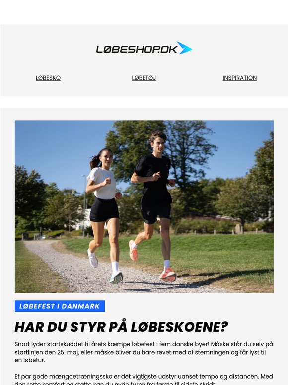 Er dine fødder klar til løbefest? 👑🏃