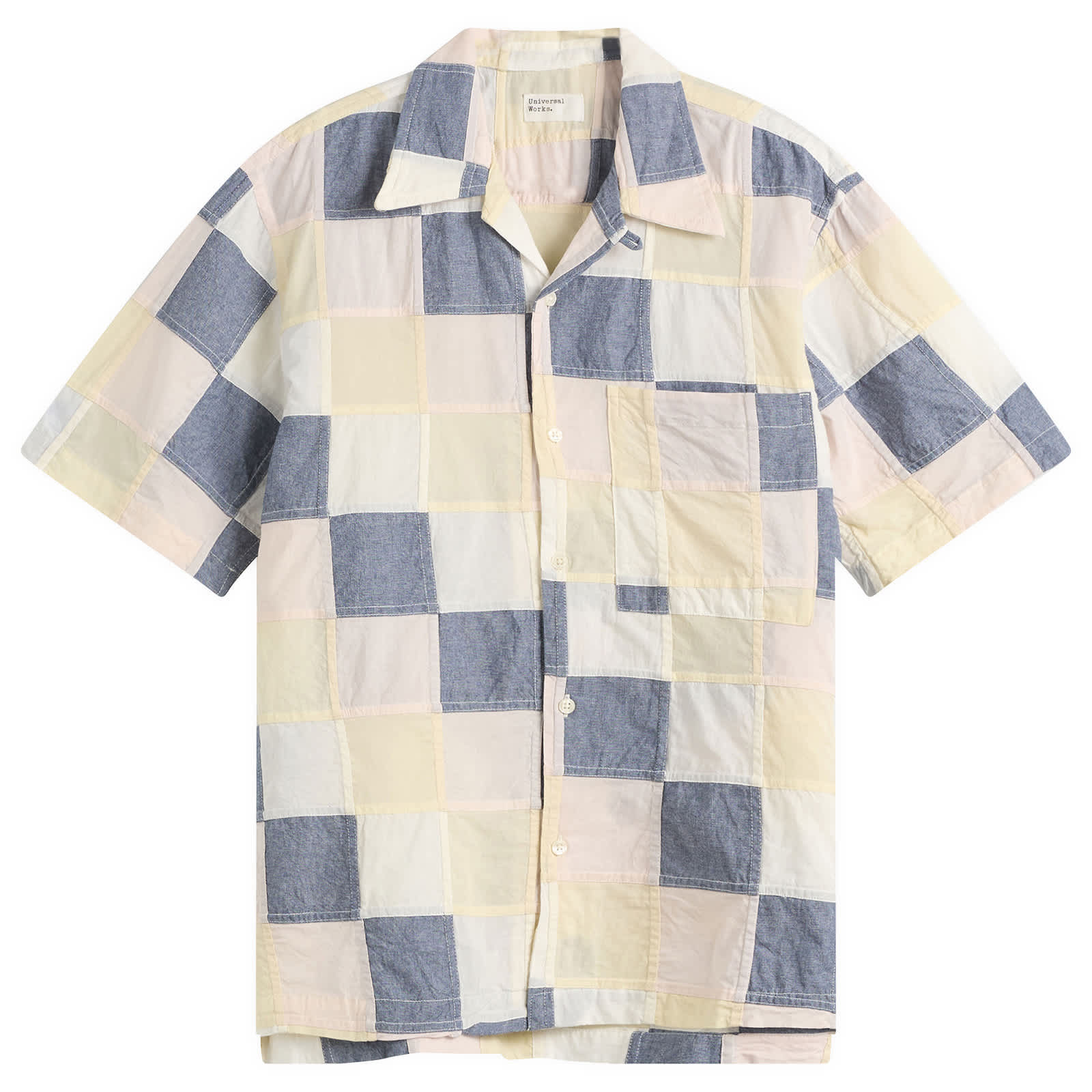 Universal Works Patchwork Check Road Shirt
