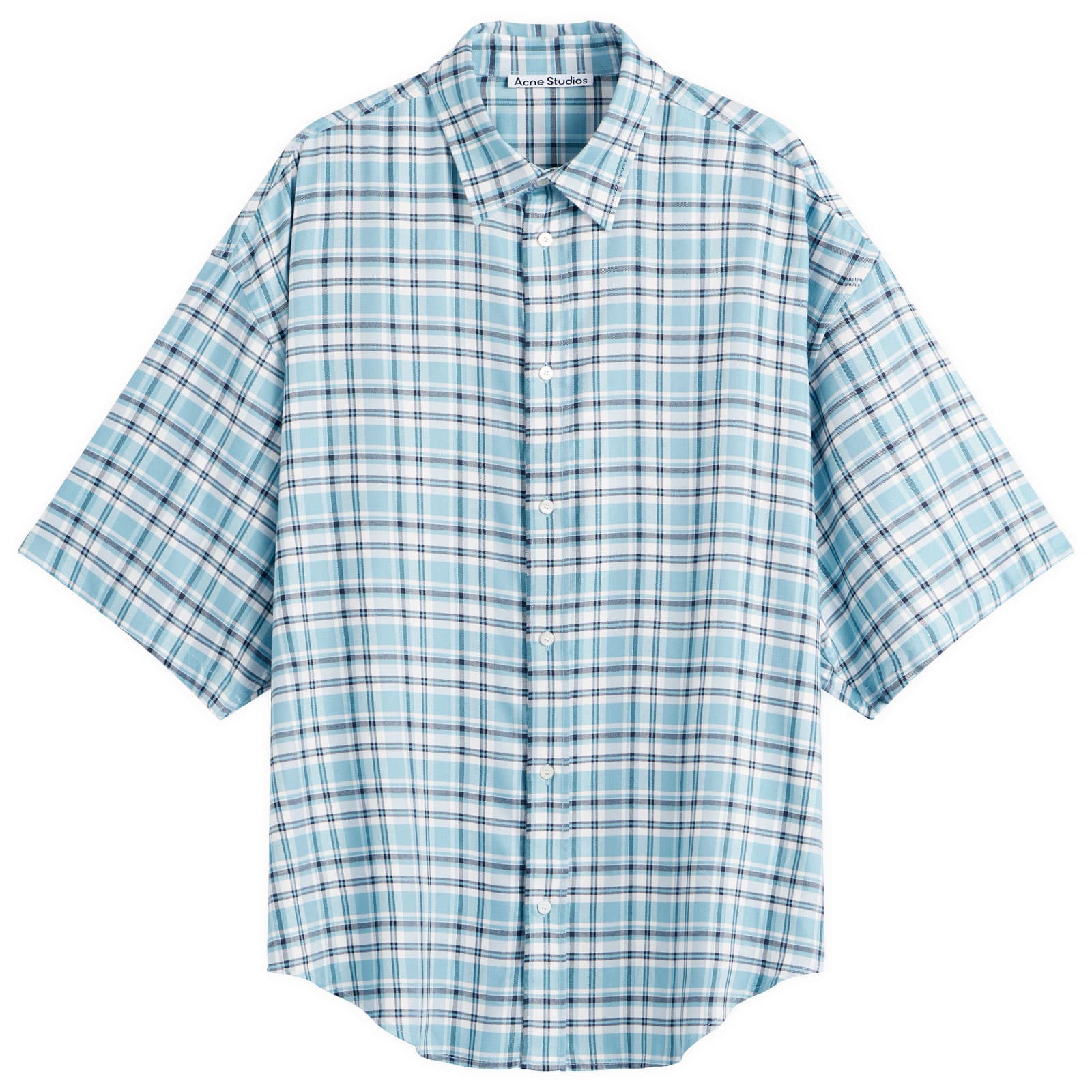 Acne Studios Short Sleeve Check Shirt