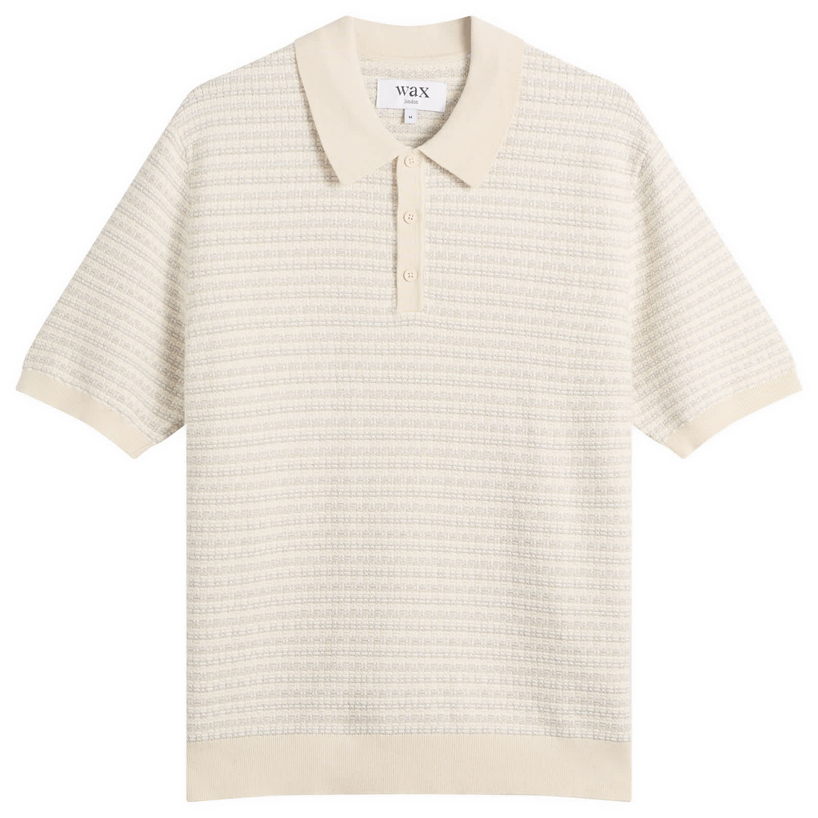 Wax London Naples Mini Geo Knit Polo