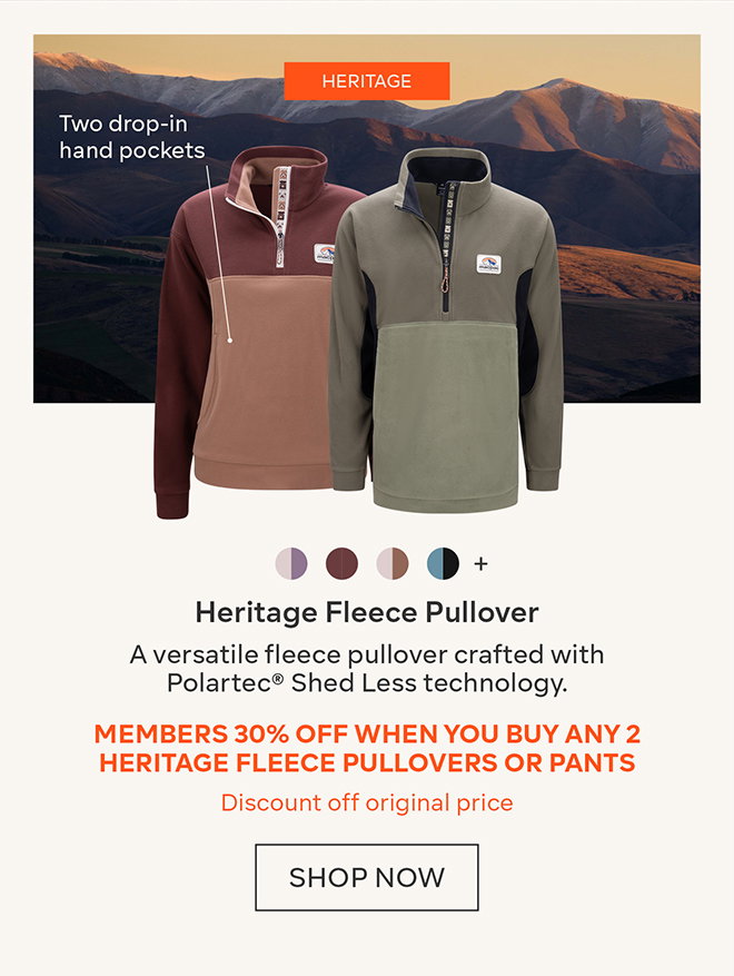 Heritage Fleece Pullover
