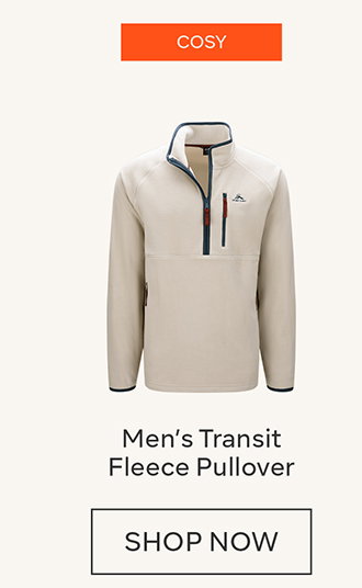 Mens Transit Fleece Pullover