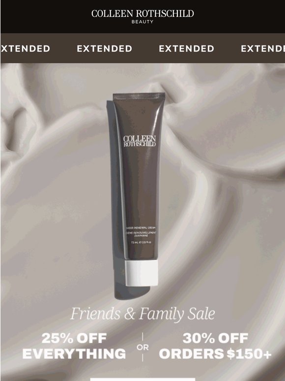 Friends & Family Sale EXTENDED One More Day