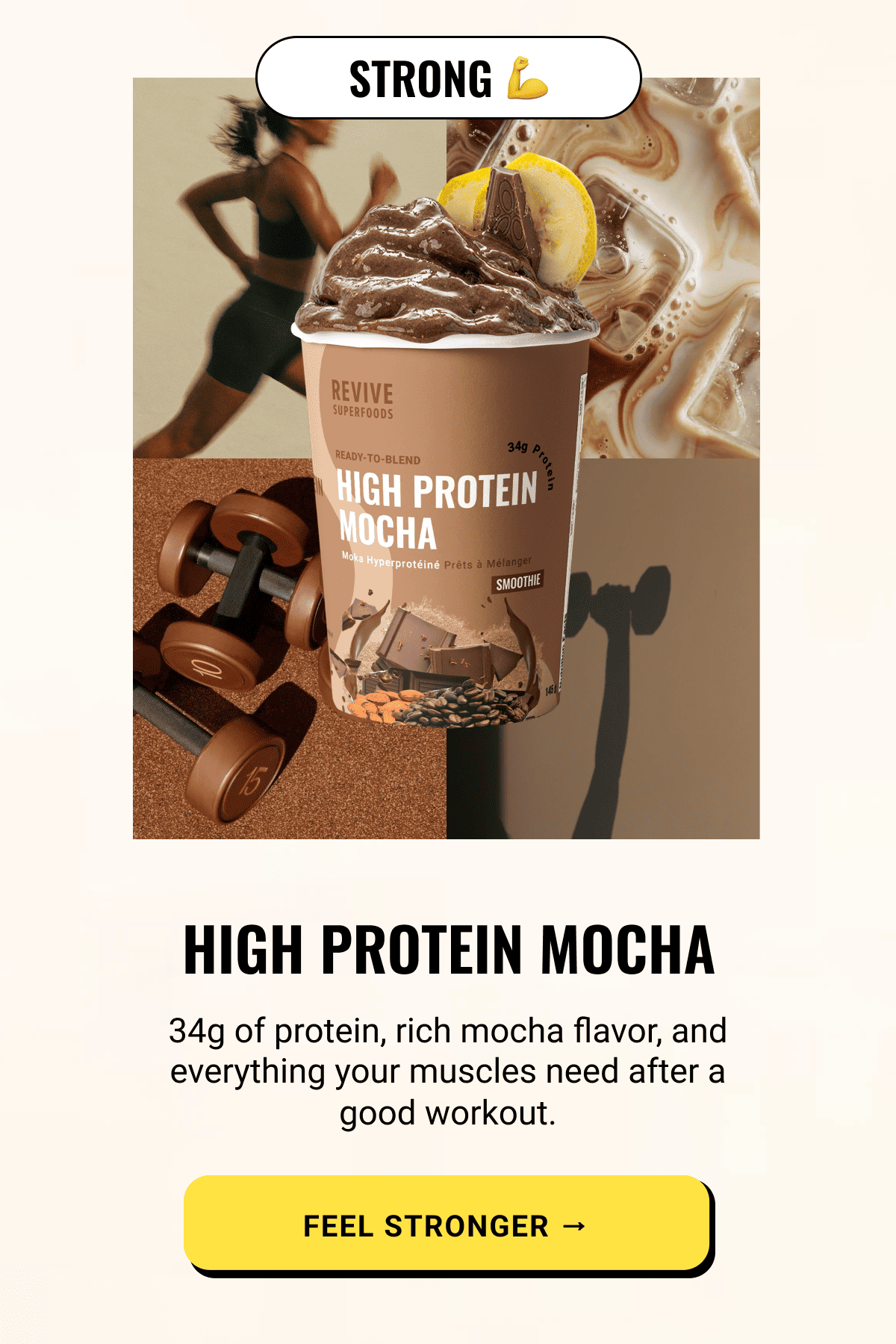 Strong - High Protein Mocha
