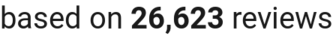 number of reviews