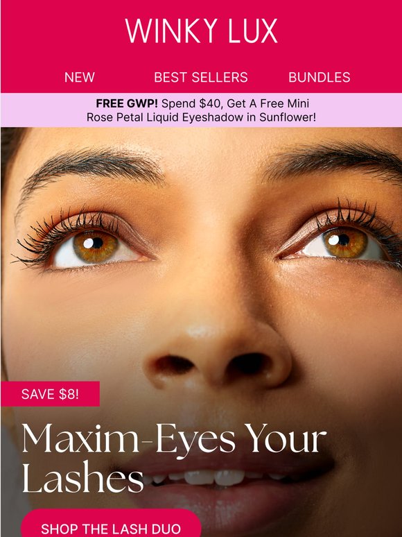 This Winky Lux lash duo does it all