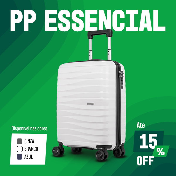 Malas em polipropileno PP ESSENCIAL a partir de R$ 290,90 no pix