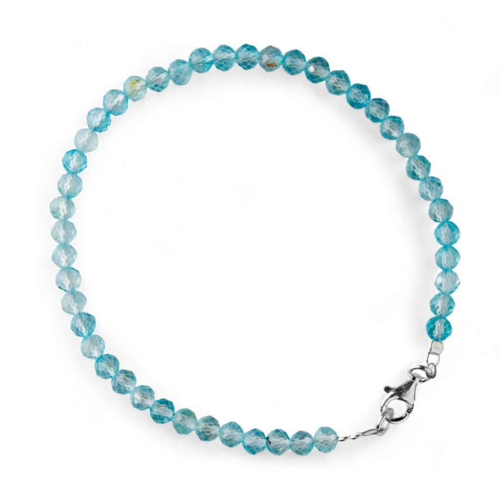 Bracciale iTopazio Azzurro  e Ag 925