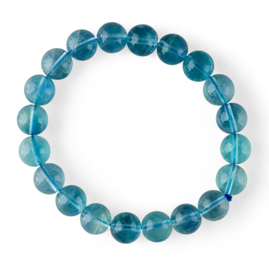Bracciale Fluorite Azzurra Grado A