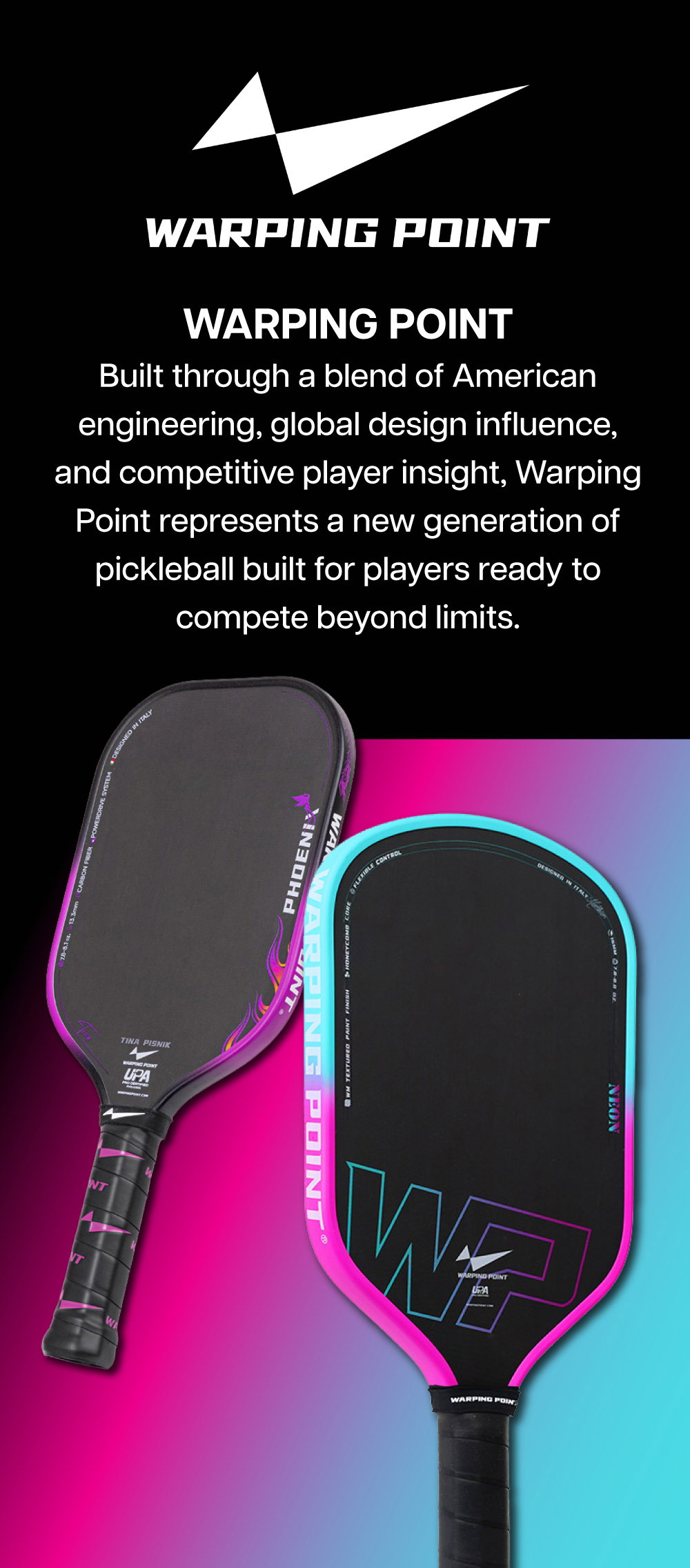 WARPING POINT PADDLES