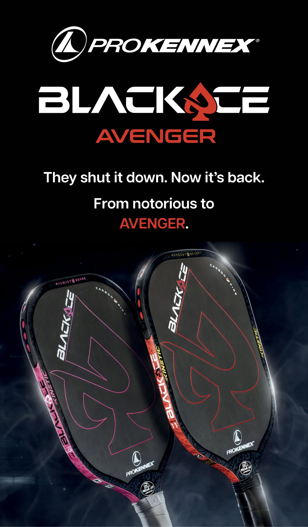 PROKENNEX BLACK ACE AVENGER 
