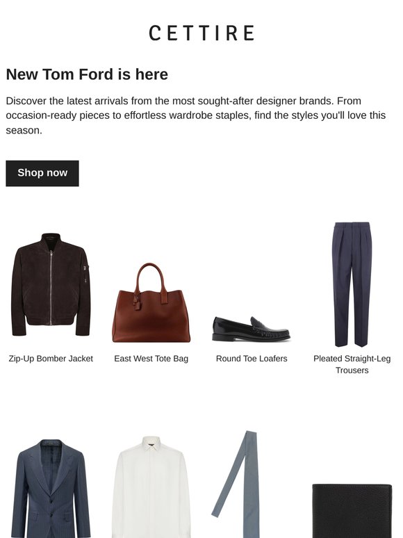 New Tom Ford is here