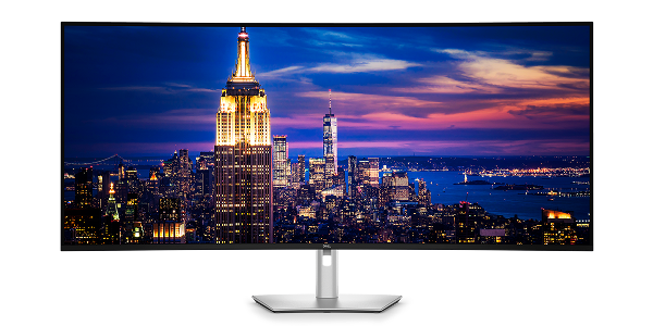 A widescreen Dell 52 Thunderbolt Hub U5226KW Monitor.